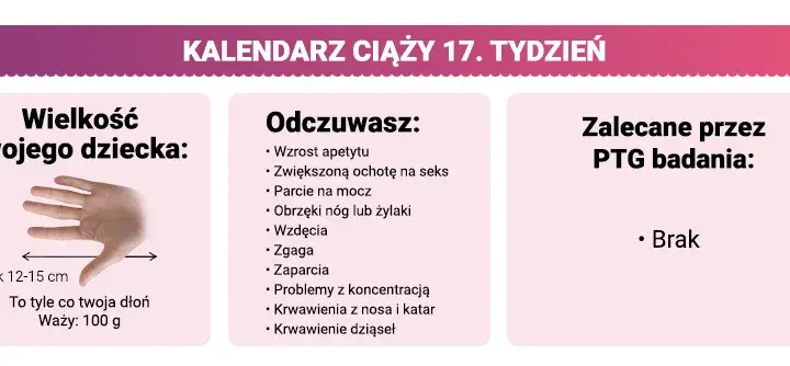17 tydzień ciąży – jak duża jest wysokość dziecka i co to oznacza