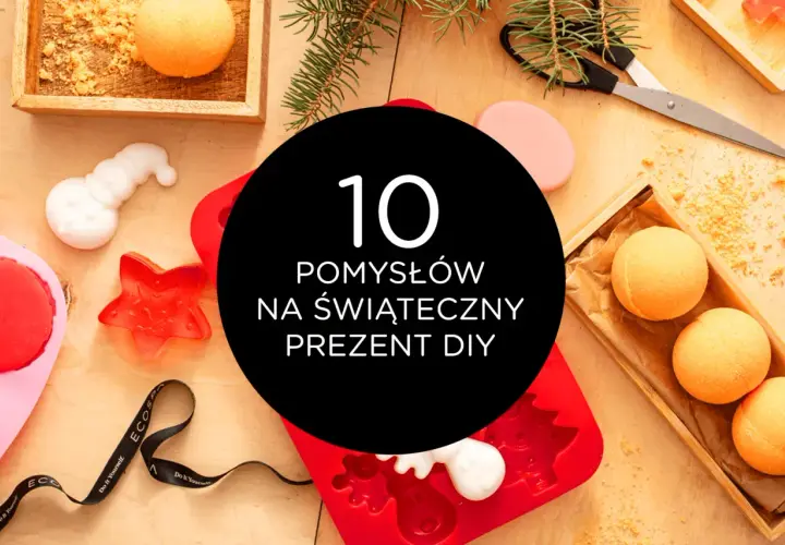 Pomysły na świąteczny prezent DIY: kule do kąpieli, foremki i ozdoby, które można dostać pod choinkę.