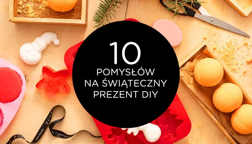 Pomysły na świąteczny prezent DIY: kule do kąpieli, foremki i ozdoby, które można dostać pod choinkę.