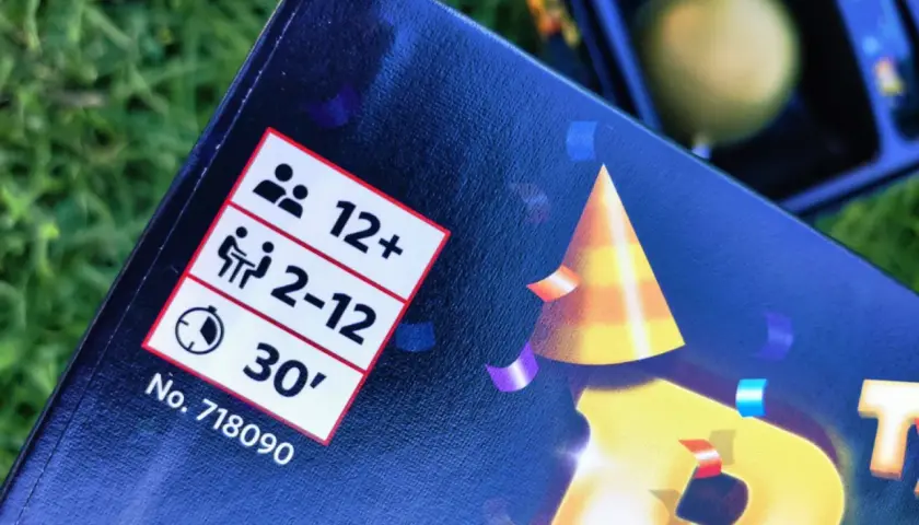 Idealne gry na imprezę dla 2-12 osób, od 12 lat, czas gry 30 minut. Zabawa gwarantowana!