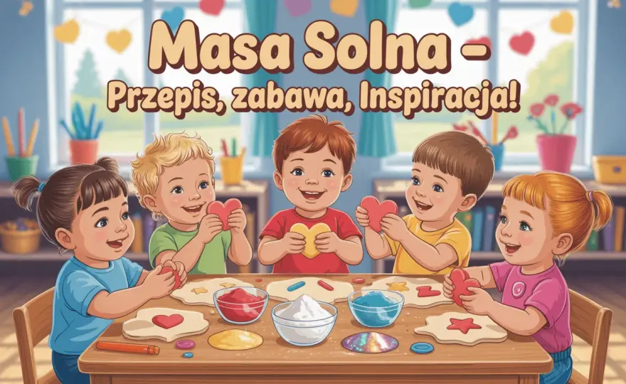 Masa solna - przepis, zabawy i suszenie bez pękania