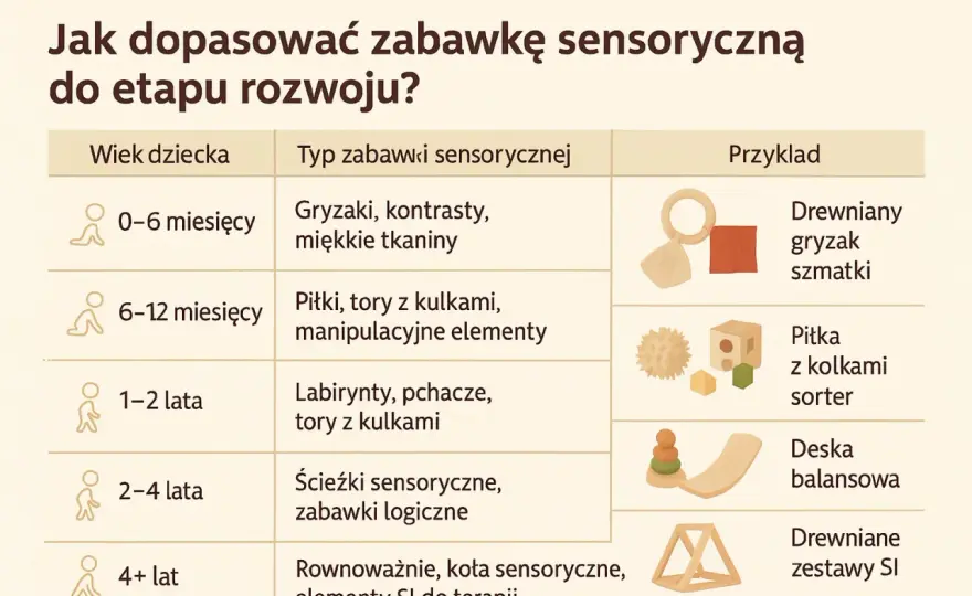 Sensoryka dla dzieci - co działa, a co szkodzi? Poradnik