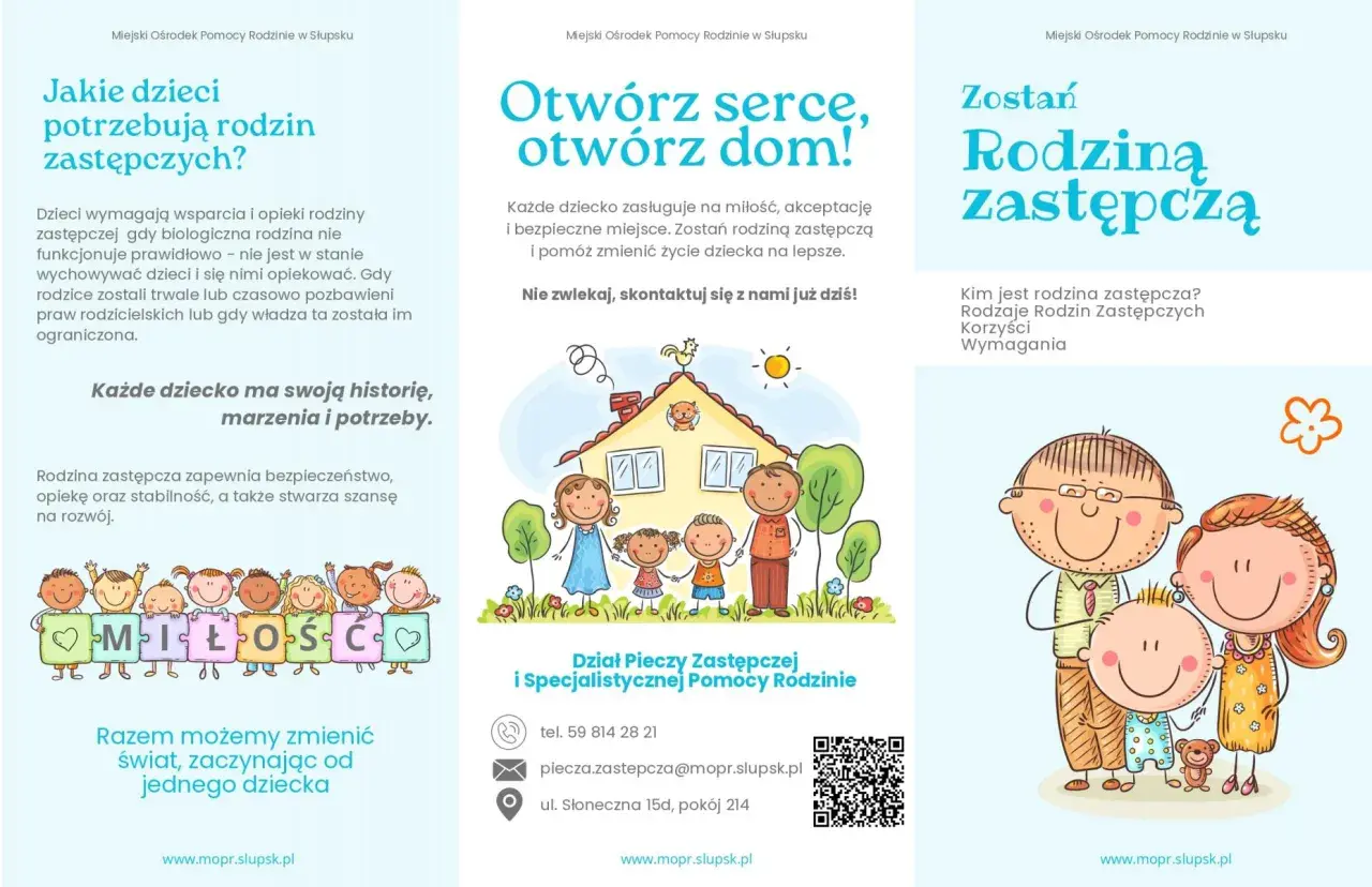 Otwórz serce i dom dla dziecka potrzebującego. Zostań rodziną zastępczą i daj szansę na lepsze życie.